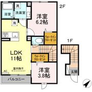 エクセリア上石原の間取り画像