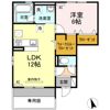 クローバーハイツ8 A棟の間取り画像
