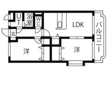 ユーミーおおひらの間取り画像