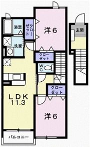 グレイスフル弐番館の間取り画像