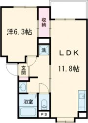 フェニックス ウエストの間取り画像