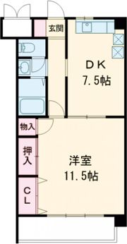 リバーサイド東櫛原の間取り画像