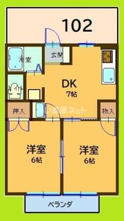 シティハウスNの間取り画像