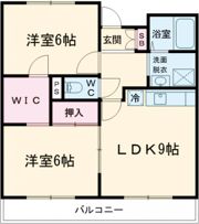 サンガーデン大山Ⅲの間取り画像