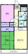 佳千ビルⅡの間取り画像