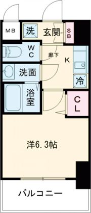 ファステート神戸コンチェールの間取り画像