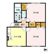 チュールヴィ中園の間取り画像