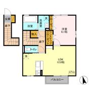 ルナール. Bの間取り画像