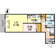 コリーヌヴェール日進の間取り画像