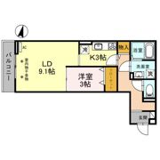 コリーヌヴェール日進の間取り画像