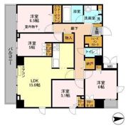 アヴェニール柏の葉の間取り画像