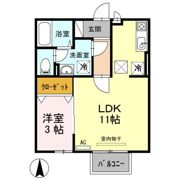 モナリエ東手城の間取り画像