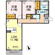 Dーroom ノトスの間取り画像