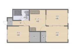 片山マンションの間取り画像