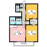 ジュヴィエ壱番館の間取り画像