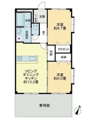 フォブールロジュマンⅡの間取り画像