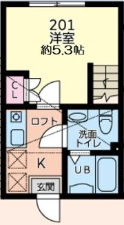 ジェイルーク日野の間取り画像