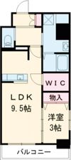 CityCourt折尾の間取り画像