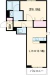 エスポワール木梨の間取り画像