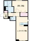 エスポワール木梨の間取り画像