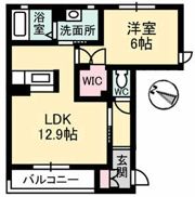 ル・シェモア Ⅰの間取り画像