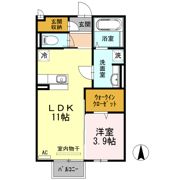 キャトルセゾンの間取り画像