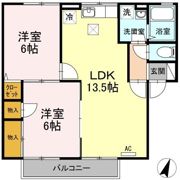 ドルフ東久万の間取り画像