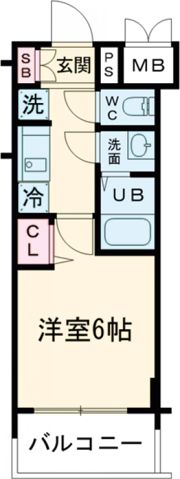 プレサンス名古屋幅下ファビュラスの間取り画像