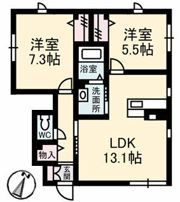 シャーメゾン・ルーエの間取り画像