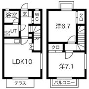 ブルームビュートIの間取り画像