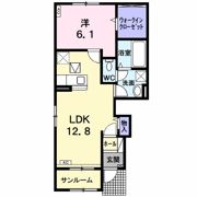 Ciel（シエル）Ⅱの間取り画像