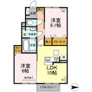 イーグルネスト Aの間取り画像