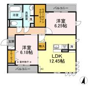 グランフォルト高砂の間取り画像
