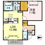 ローズガーデン エコの間取り画像