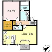 セジュールパースの間取り画像