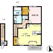 パークハイツ幸の間取り画像