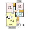 Ohana南陽 D棟の間取り画像