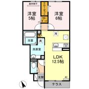 フェリス ディア A棟の間取り画像