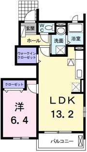 カレントカーサTKの間取り画像