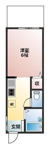 TJ平池Bの間取り画像