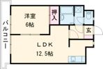 シャトレ岸の浦の間取り画像