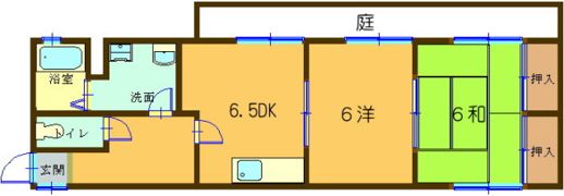 サンライフ相・藤井 C棟の間取り画像