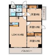 カーサビアンカ黒川の間取り画像