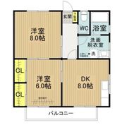 エルーテハウスの間取り画像