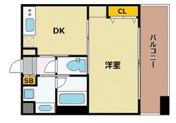 プレジール三ノ宮の間取り画像