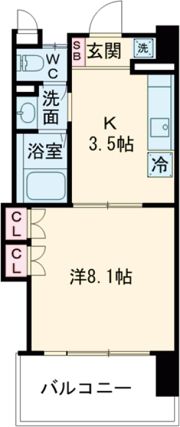 エンブルステージ馬渕の間取り画像