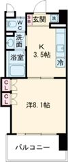 エンブルステージ馬渕の間取り画像