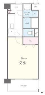 シエルオカモトの間取り画像