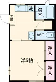 フレグランス春日の間取り画像
