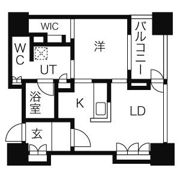プライムメゾン鴨々川の間取り画像